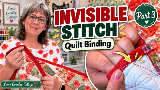 How To's Day - The Secret to INVISIBLE Hand-Stitched Quilt Binding!