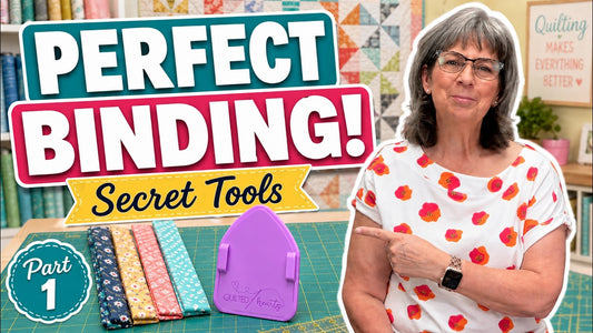 My Secret Tools for PERFECT Quilt Binding! 🤫 (Quilt Binding Series Part 1)