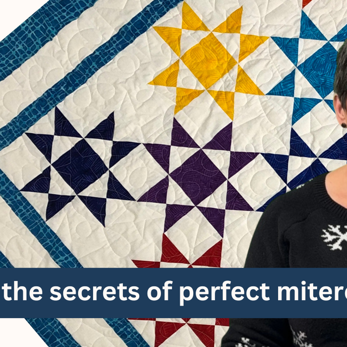 🧵 Quilt Border Tutorial: Attach Multiple Borders with Miter Corners | How-To's Day with Lisa 🪡