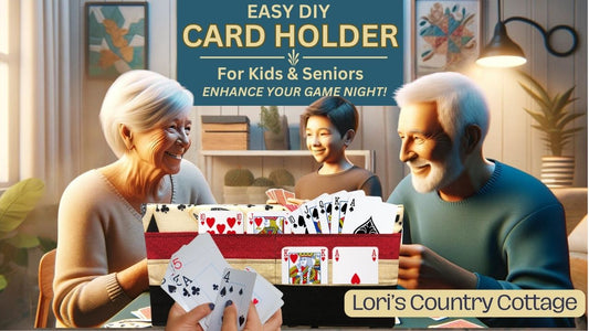 Easy DIY Card Holder for Kids & Others | Enhance Your Game Night