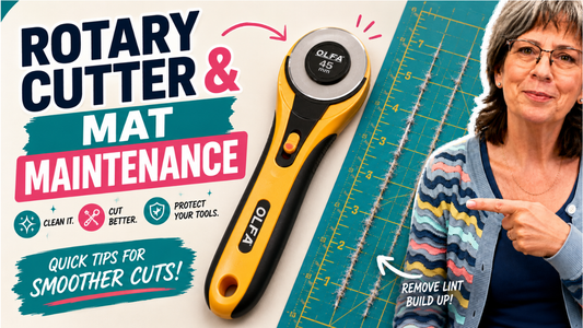 Rotary Cutter & Cutting Mat Maintenance