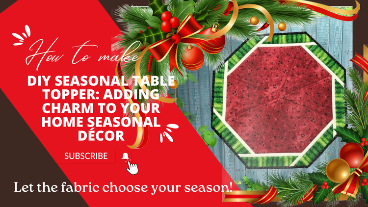 Seasonal Table Topper: Adding Charm to Your Home Seasonal Décor – Lori ...