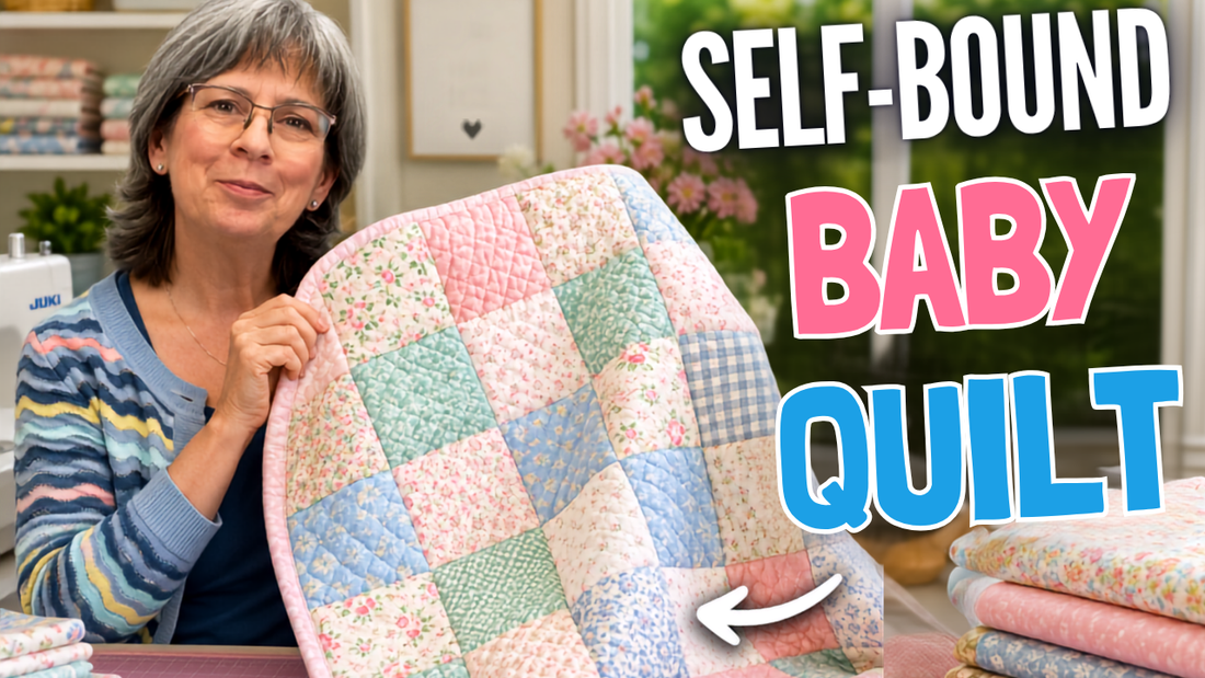 Self-Bound Baby Quilt: The Easiest Baby Gift You’ll Ever Make