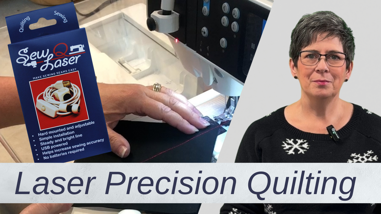 Laser-Precision Quilting: Unleash Creative Power with Sew Q Laser Guide