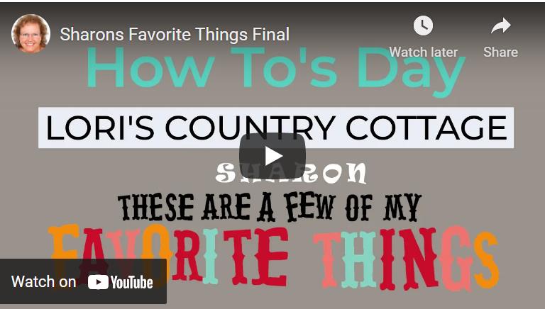 Sharon's Favorite Things