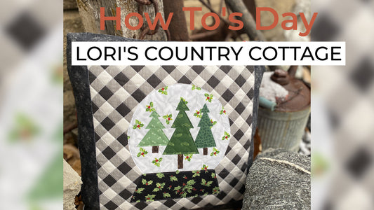 Snow Globe Pillow - Part 1