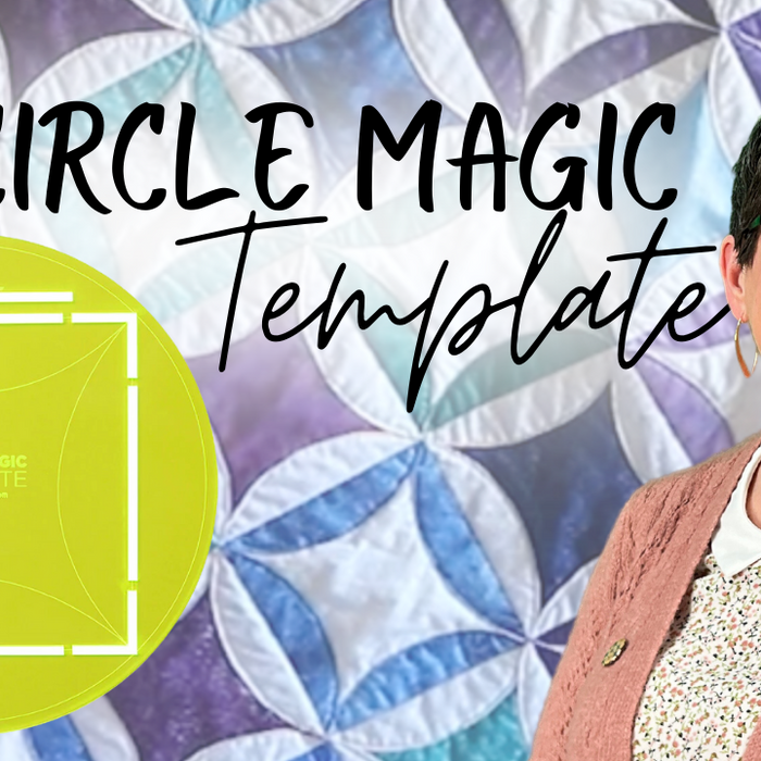 How To's Day - Circle Magic Template Quilt