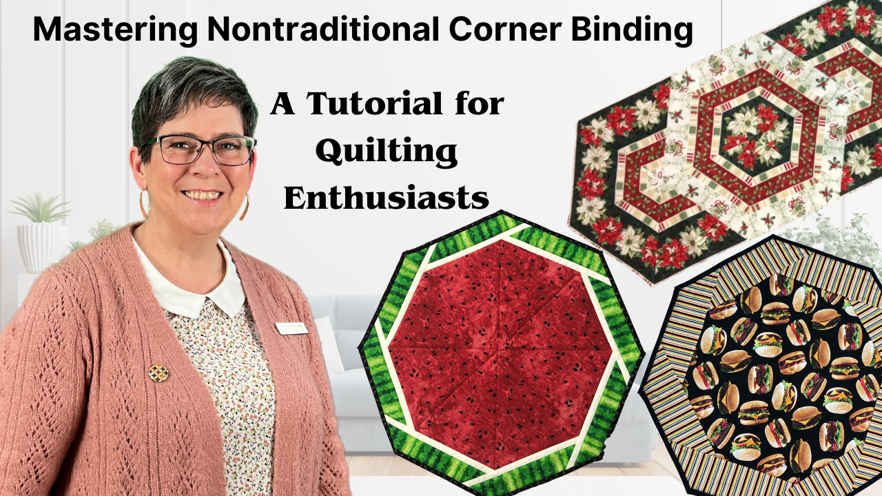 Mastering Nontraditional Corner Binding: A Tutorial for Quilting Enthusiasts