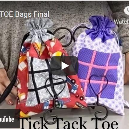 Tic Tac Toe Bags