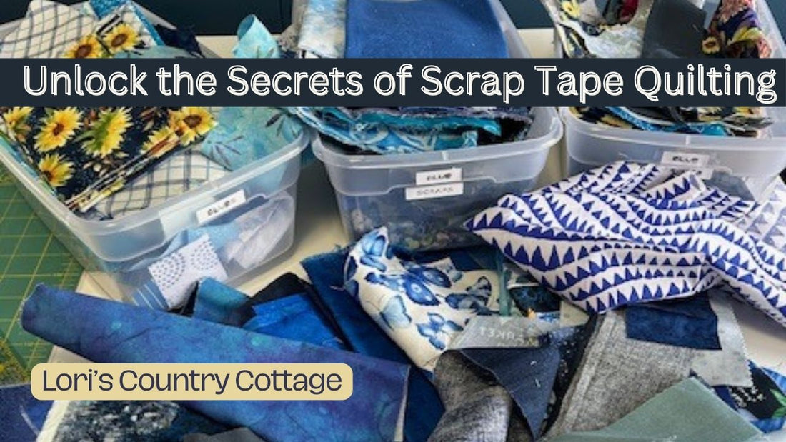 Unlock the Secrets of Scrap Tape Quilting