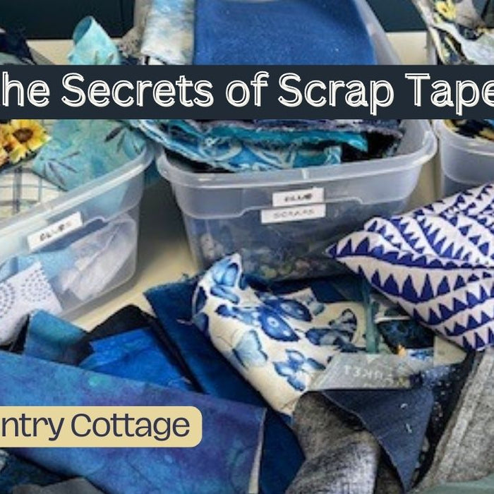 Unlock the Secrets of Scrap Tape Quilting