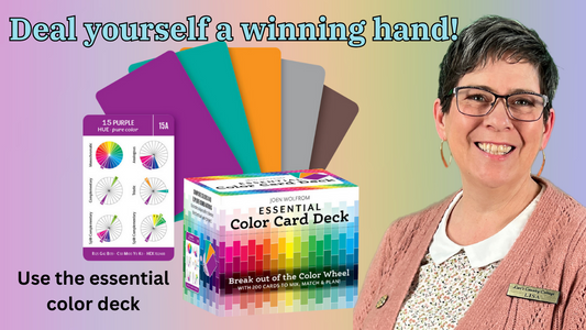 🎨Master Your Color Choices: How to Use Your Essential Color Card Deck by Joen Wolfram