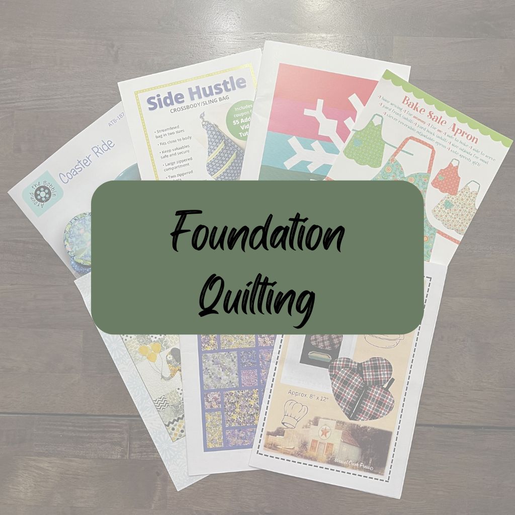 Patterns - Foundation Quilting