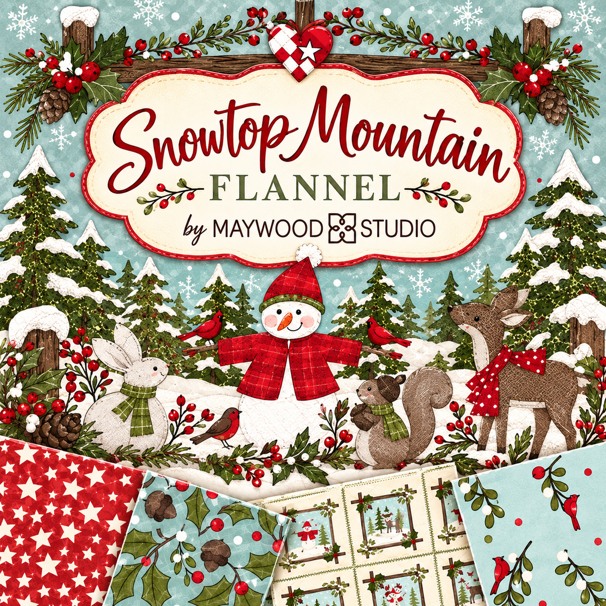 Snowtop Mountain Flannel