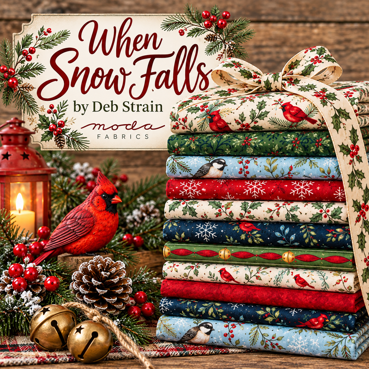 When Snow Falls by Deb Strain
