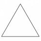 1-1/2in Equilateral Triangle Papers # EQTRI112