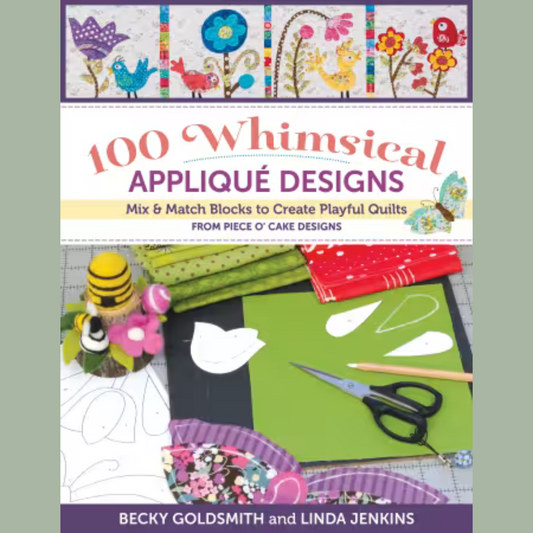 100 Whimsical Applique Designs # 11510