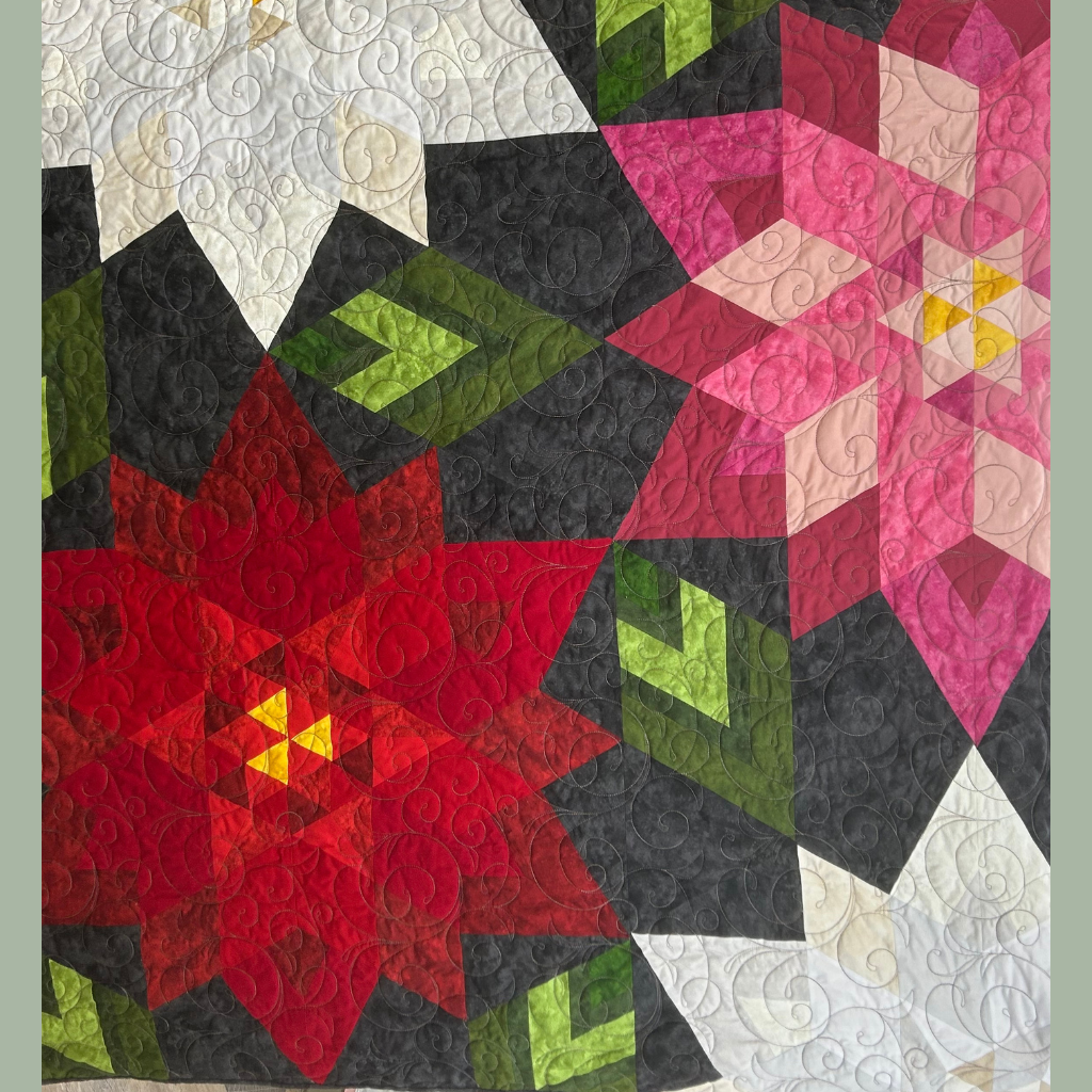 Crimson Christmas Quilt Kit