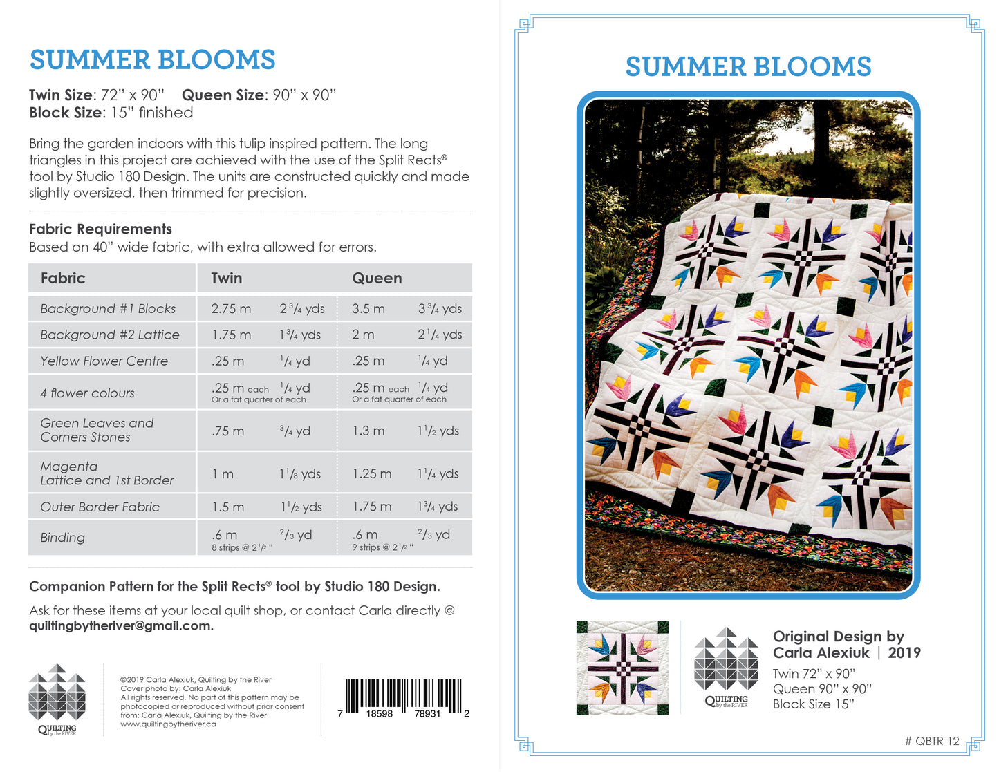 Summer Blooms - QBTR12