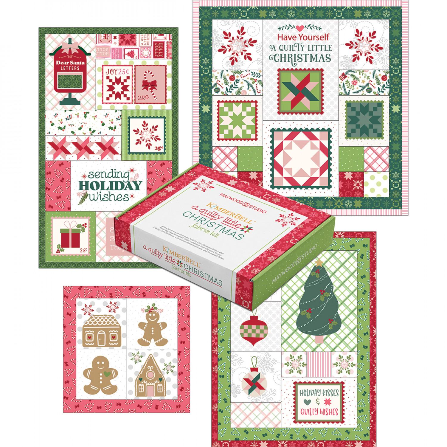 A Quilty Little Christmas Fabric Kit -  KIT-MASAQLC