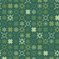 Kimberbell - A Quilty Little Christmas Green Snowflake - 10577M-G