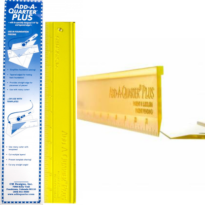 Add A-Quarter Ruler 12in Plus - CM12PLUS