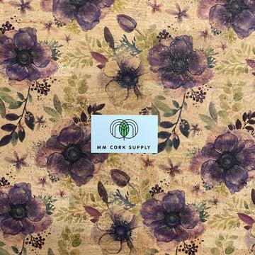 Anemone Cork Fabric 18x27"