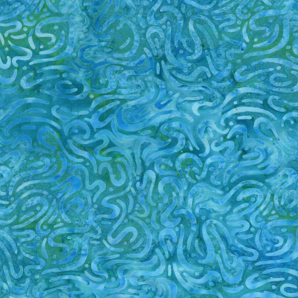 Aurora - Dots & Doodles - Teal Parakeet - 612506970