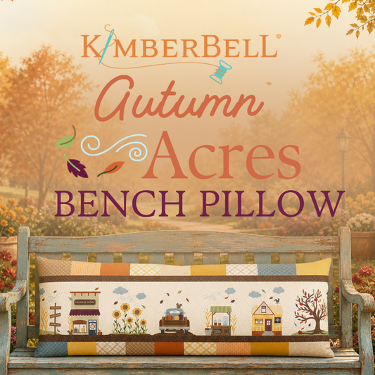 Autumn Acres Bench Pillow Class