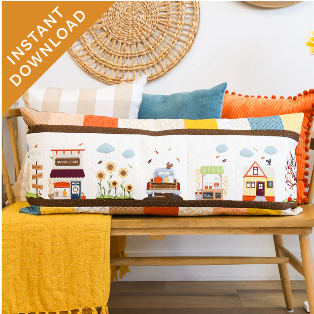 Autumn Acres Bench Pillow Digital # KD5159