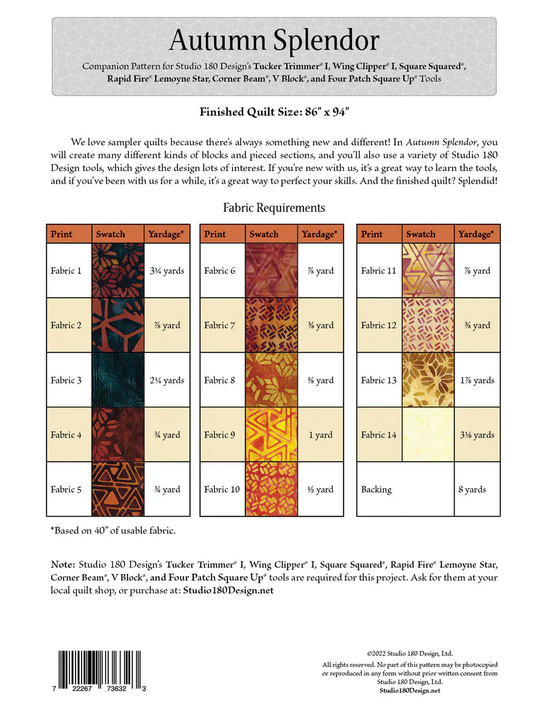 Autumn Splendor - BOM03SG