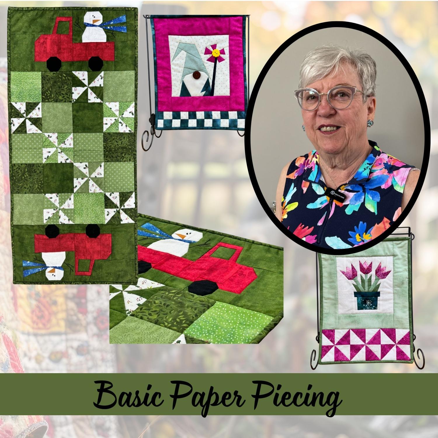 Basic Paper Piecing - Oct 01 @1pm - F2024