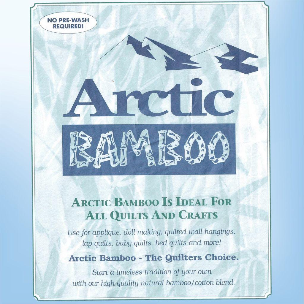 Batting Arctic Bamboo/Cotton Blend - 124" wide - ACBAM124