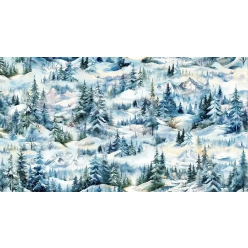 Beyond The Pines - Blue Spruce Multi Pine Tree Scenic  # 3688-76