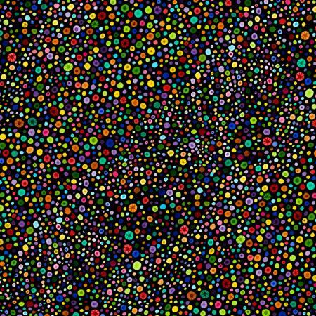 Black Glass Beads # 77664-953