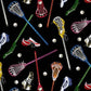 Black Lacrosse # 421E-BLK