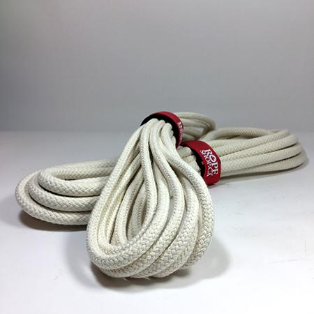Braided Cotton Cord - Natural - 3/16in (30.5mm) 100 ft. - CC-7006001