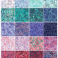 Bubbles,Curves Corner Stack - 40 x 10" Squares