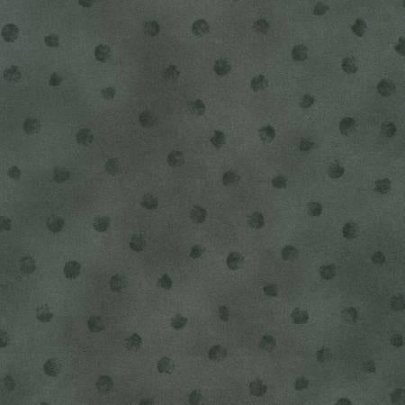 Bundle Up - Charcoal Distressed Dot Texture Flannel # SRKF-24020-184