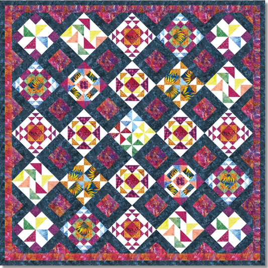 Burst of Color Block of the Month - Full Kit Deposit