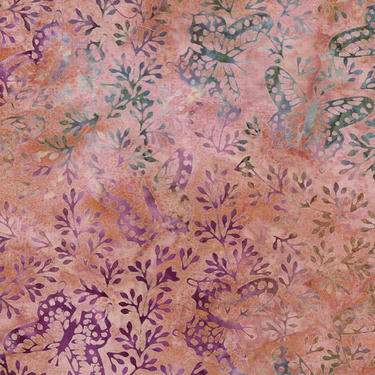 Butterfly Haven-Falling Leaves - Butterflies & Leaves - Red Tangy - 712402325