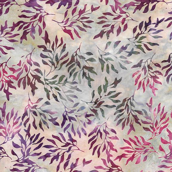 Butterfly Haven-Falling Leaves - Wavy Leaves - Multi Pale Coral Teal - 712404891