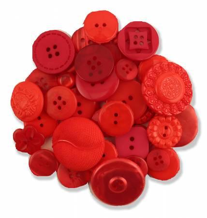 Button Grab Bag Big Red # BGGB135
