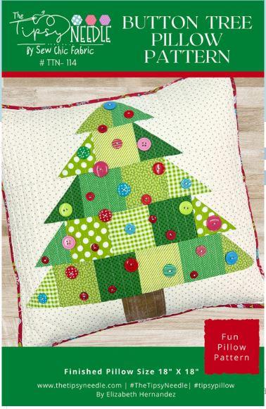 Button Tree Pillow # TTN-114