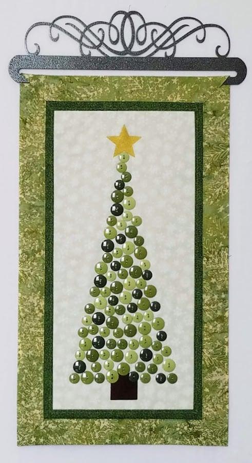 Button Tree Wallhanging - TQC-658