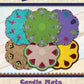 Candle Mats Spring and Summer Applique Machine Embroidery # EC-CA2-DD