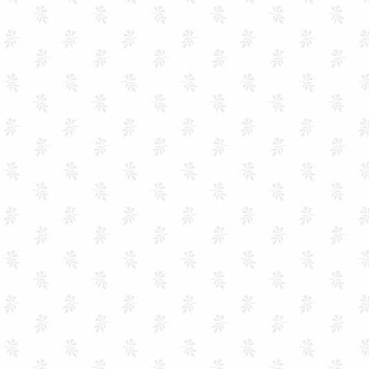 Century White II - Leafy Sprig - CS-929-WW