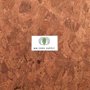 Chocolate  Cork Fabric 18x27"