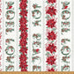 Christmas Splendor Border- Winter Cherry Silver  - 27780-441