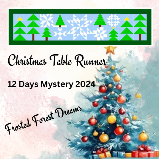 Christmas Table Runner Collection 2024 - Downloadable Pattern
